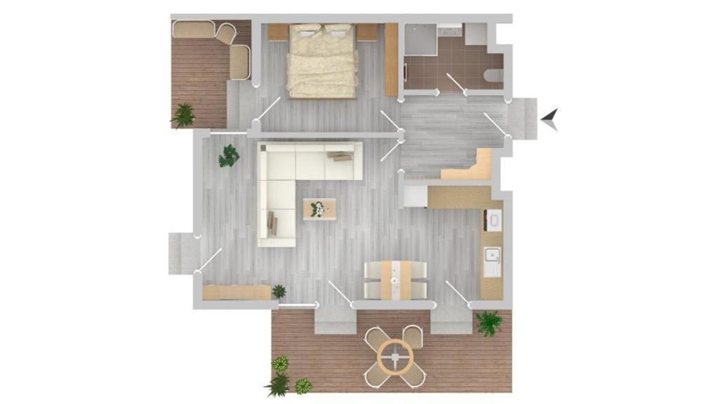 Apartament Dani-Apart 그단스크 외부 사진